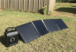 Super light foldable solar panel